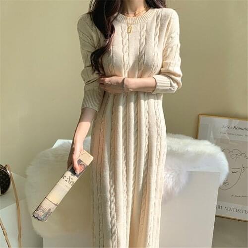 Fuyubetter Fashionable Knitted Dresses