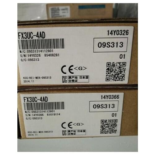 FX3UC-4AD FX3UC4AD 1pc New Mitsubishi free shipping #exp