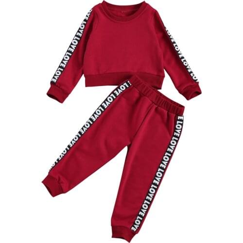Girls Clothing Sets Autumn Winter Toddler Girls Clothes Outfit Kids Tracksuit For Girl Suit Children Clothing 2 3 4 5 6 7 Year