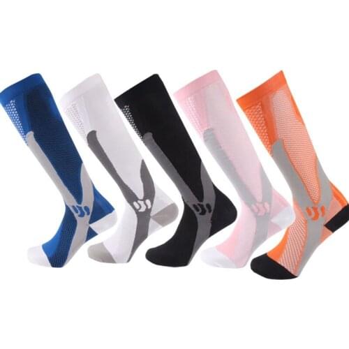 Compression Socks Men Women Sport Long Stocking Fit Running,Football,Cycling,Fitness, Climbing, Jogging ,Training Pressure socks