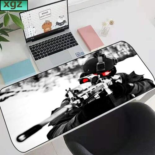 Sniper movie mouse pad suitable for gaming accessories desk mat computer keyboard mat household carpet mat yoga mat anti-slip
