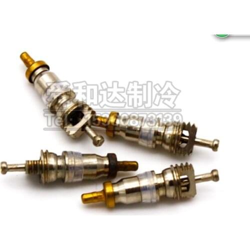 One-way needle valve core High Quality Air Leakage Prevention of Valve Needle with Fluoride Nozzle and Valve Core Thimble