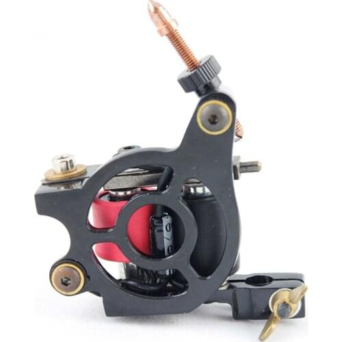 OPHIR Dual-coiled Shader Liner Tattoo Gun Tattoo Machine Motor 8 Wrap Coil Machine Body Tattoo Art _TA017