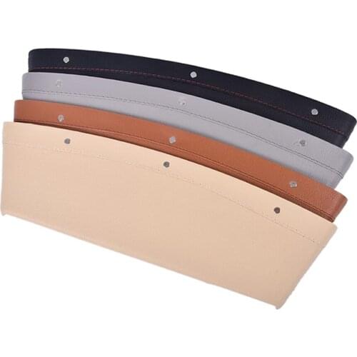 PU Case Storage Bag Car Organizer PU Case Artificial Leather Car Seats Gap Bag Car Accessories High Quality Storage Bag 2021 New