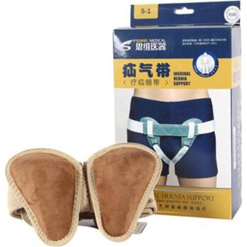 Adjustable Mens inguinal Hernia Support Belt Professional Medical for reducible inguinal ruptures Double Truss Support Strap