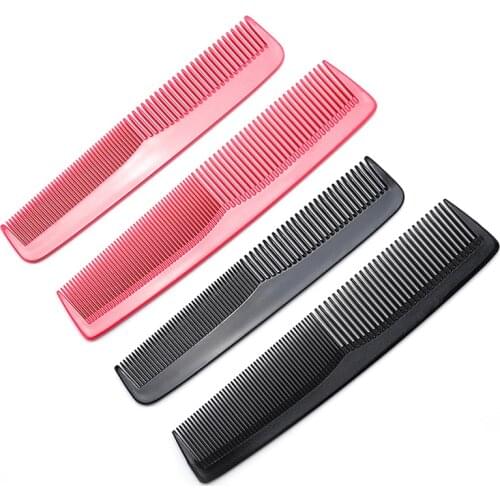 1PC Anti-static Hair Brushes Mini Double Side Combs Pro Beard Comb Hair Salon Styling Tools Shower Massage Comb Beaty