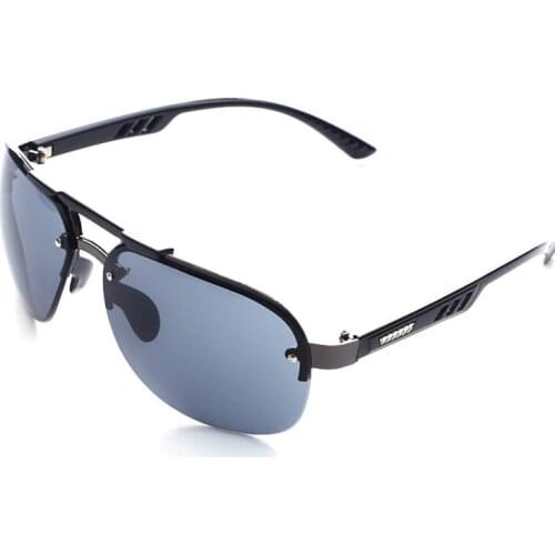 2021 Blue Rectangular Sunglasses Rimless Men Metal Fashion Square Sun Glasses For Women Gradient Lens Frameless Uv400 New Cyclin