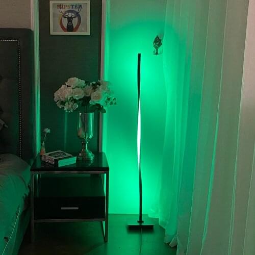 Modern LED RGB Floor Lamp for Living Room,Decoration Home Floor Light Bedroom Bedside Stand lights Standing Lighting