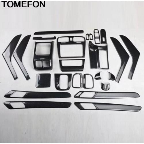 TOMEFON For Volkswagen Golf 6 MK6 2010 2011 2012 Gear Armrest Window Switch Button Handle Vent AC Outlet Cover Trim Accessories