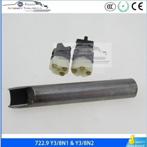 Transmission TCU Control Module Plate Speed Sensor Y3/8N1 & Y3/8N2 + Tool for Mercedes Benz TCM 7G 722.9