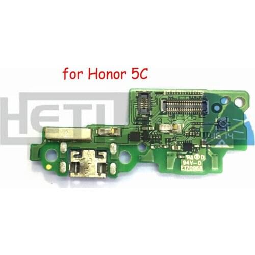 1pcs Original Micro USB Charging Charger Port Dock Connector Flex Cable with Microphone board for Huawei Honor 5C