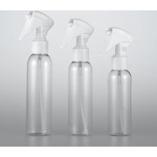120ML 150ML 200ML X 30 Plastic Bottle With Trigger Pump Empty Cosmetic Bottle For Watering Kitchen Bathroom Cleaning Detergent