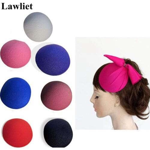 20pcs Circle Round Millinery Hat Base Fascinator and Headpieces Base DIY Craft Diameter 4.3" EVA B006