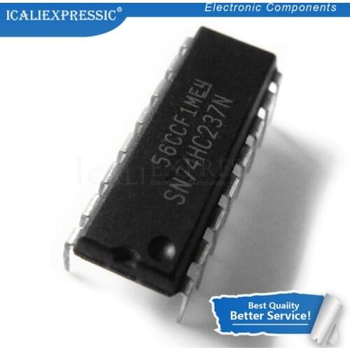 5PCS SN74HC237N DIP-16 74HC237N DIP16 74HC237AP DIP TC74HC237AP 74HC237 MC74HC237N