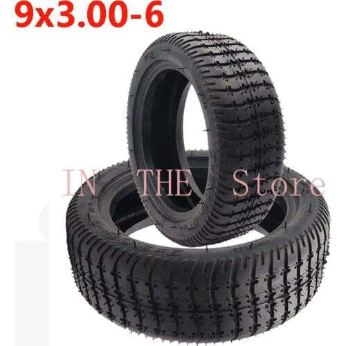 9x3.00-6 Vacuum tires 9 Inch Tubeless Tire for Mini Bike Electric Vehicle Scooter 9*3.00-6 Wear-resisting Tyre