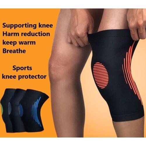 Basketball Knee Protector Outdoor Sports Mountaineering Running Leg Protector Set Breathable and Collision-proof knee sleeve