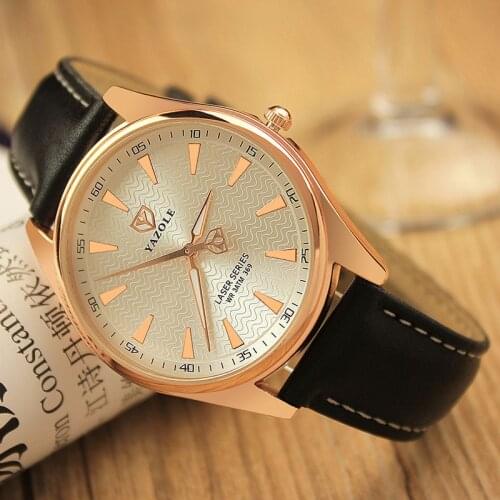 Top Brand Luxury Yazole Men Watch Fashion Unique Designer Male Time Quartz Mens Watches Business Clock Relogio Masculino