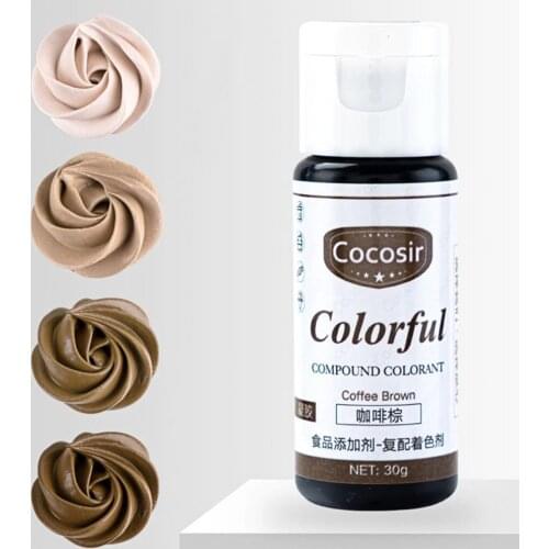30g Kitchen Baking Pigment Water-Based Food Coloring Multi-use Fondant Cake Creaming Pigment Cake DIY Decorartion Tools