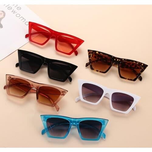 Fashion Square Sunglasses Women Designer Luxury Man Cat Eye Sun Glasses Classic Vintage UV400 Protection Outdoor Eyewear
