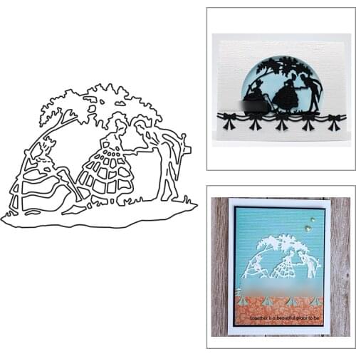 2021 New Princess and Prince Wedding Metal Cutting Dies For DIY Craft Making Greeting Card Paper Scrapbooking No Clear Stamp Set