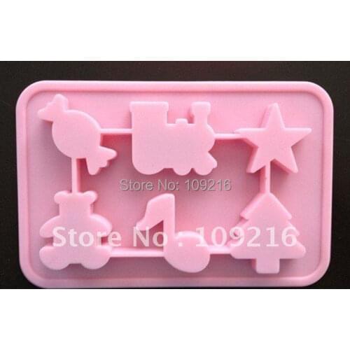New style Animal Paradise Green Good Quality 100% Food Grade Silicone Cake/Chocolate/ Ice /Muffin Cupcake Pan DIY mold