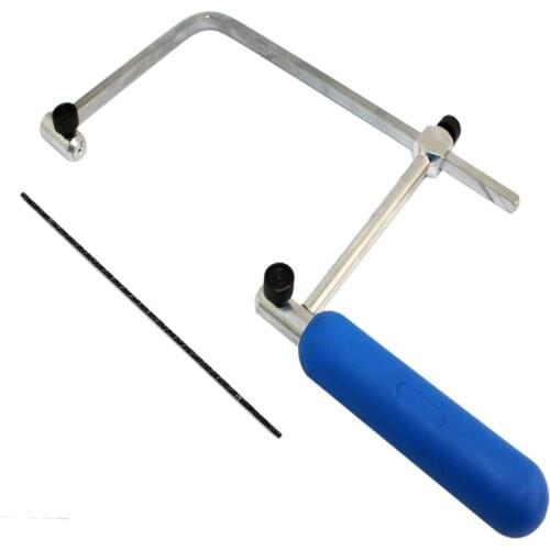 Junior Hacksaw 130mm Adjustable Metal Mini Hack Saw Cutting Blades Tool Jig Saw for Woodworking Craft