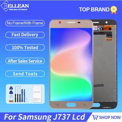 Catteny Original J7 2018 Display For Samsung Galaxy J737 Lcd Touch Screen Digitizer 737A J737P J737V Assembly Free Shipping