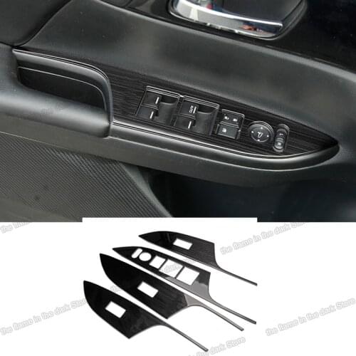 Lsrtw2017 stainless steel car window control panel for honda accord 2012 2013 2014 2015 2016 2017 9th accord