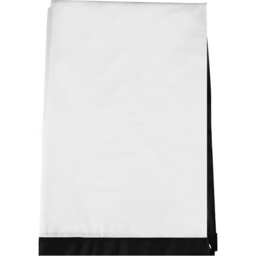 Ecran projection 60-100 Inch Portable Foldable Non-crease White Projector Curtain Projection Screen 4:3 projeksiyon perdesi