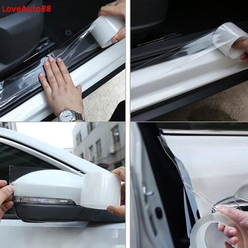 For SEAT LEON ARONA ATECA IBIZA FR Car Door Edge Guards Anti-collision Door Strip Bumper Protector Crash Anti-rub Protection