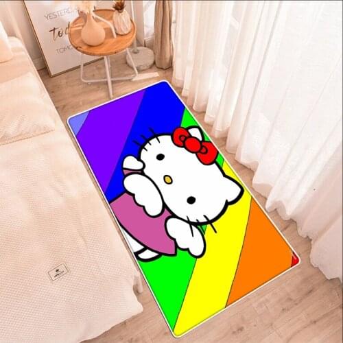 Modern Kitty Cat Kitchen Mat Bedroom Entrance Doormat Home Hallway Floor Mats Decoration Living Room Carpet Bathroom Rug Tapis