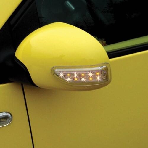 2PCS Universal Car Auto Rear View Mirror Light 13 LED Door Lamp Turn Signals Lamps DC12V Cornering Lamp Car Decorative Light