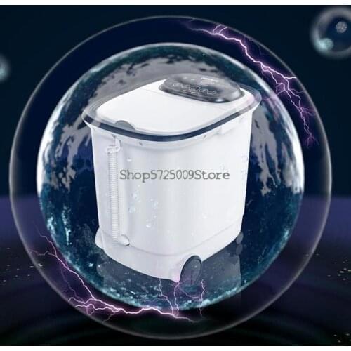 Foot bath, foot bath, electric massage, heating, constant temperature, household high-deep, over-calf, over-knee pedicure