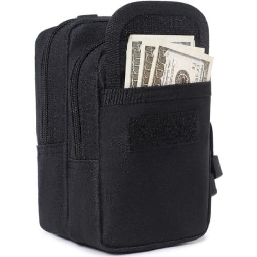 Waterproof Waist Bag Nylon Molle Magazine Accessories Bag Fanny Pouch Bag Fishing Fishing Tools Waist Bag