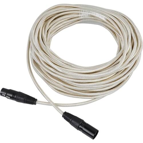 High Quality XLR Male To Female Microphone Cable Audio Mic Cable BK2019G Male To Female Audio Cable (20 M)