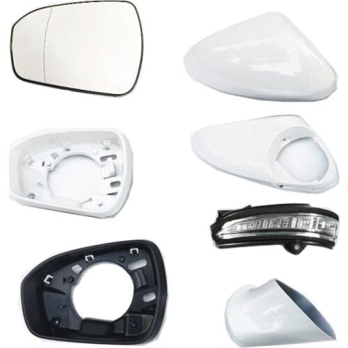 Lofty Richy For Ford Mondeo Fusion 2012 -2017 RearView Door Mirror Side Mirror Light Glass cover Frame Base support Shell Parts