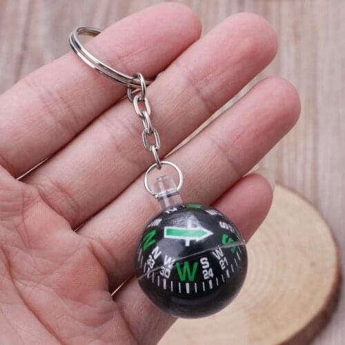 1PC 20mm Button Shape Small Mini Survival Compasses For Outdoor Camping Hiking X7JD