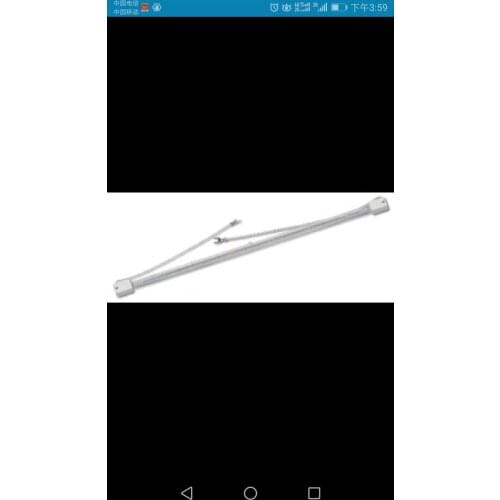 406mm Clear medium wave halogen lamp for dryer oven