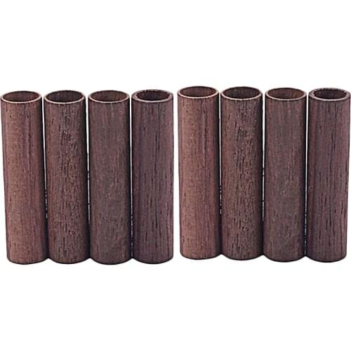 ABUO-8Pcs Rosewood Guitar Truss Rod Tube Gh602 Replacement Premium Durable Rosewood Truss Rod Cover for Guitar Accessories Parts