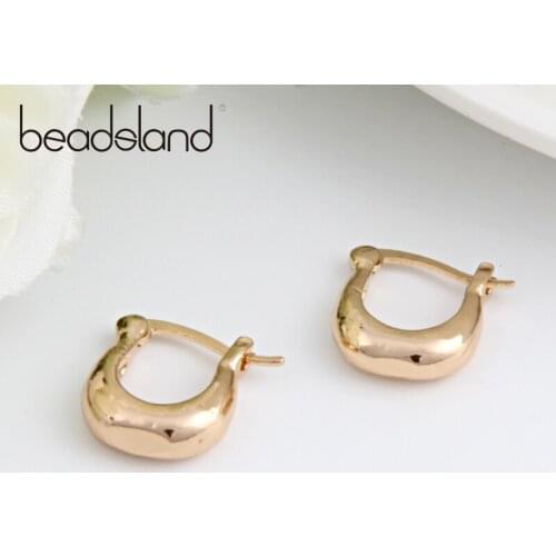 Beadsland Drop Earrings Copper Electroplating Bright Gold Ship Design Fashion Vintage Woman Girl Party Festival Gift 40344