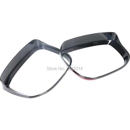 For Mazda CX-8 CX 8 CX8 2017 2018 ABS Door Side Wing Rear View Mirror Rain Eyebrow Shield Cover Mirror Visor Shade Car Styling