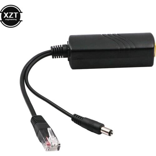 POE Splitter cable RJ45 Injector Splitter Kit Tape Screened Passive Power Over Ethernet12-48v Synthesizer Separator Combiner