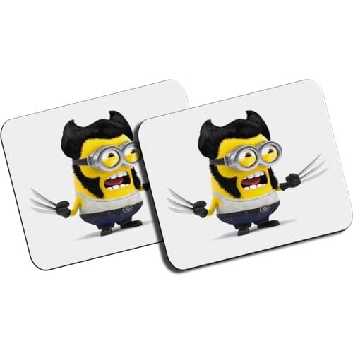 MERCHANDMANIA PACK 2 medium MONIGOTE SUPER hero Wolf mousepad raton mats offer