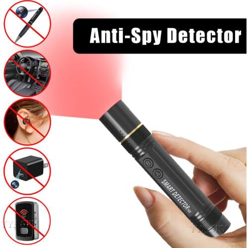 Anti-Spy Detector Pen Mini WiFi Camera GSM Audio Listening Bug GPS Tracker RF Signal Micro Cam Magnetic Device Radio Scanner