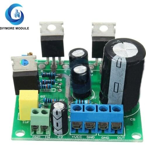 Mini TIP41C 1 Mono Amplifier Assembled Board Pure Class A Sealed Multi-turn Adjustable Resistor Audio Sound Amplifier Module