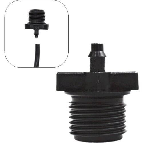 1/2"Male Thread x 1/4" Barb Connector Coupler For Microtubing Micro Irrigation Drip Fittings