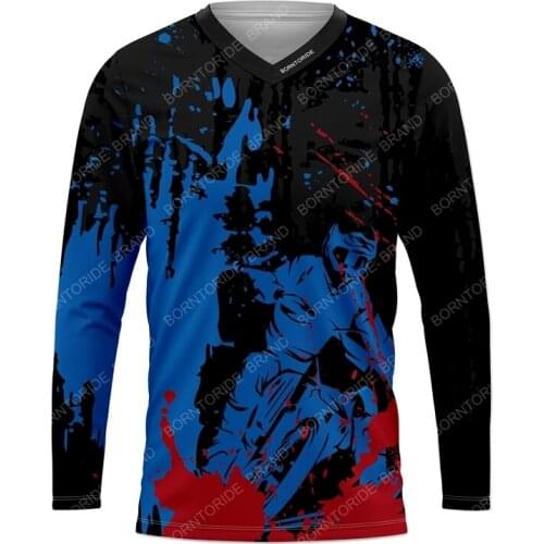 NEW Motorcycle Jerseys Moto XC Motorcycle GP Mountain Bike FOR Motocross Jersey XC BMX DH MTB T Shirt Clothes