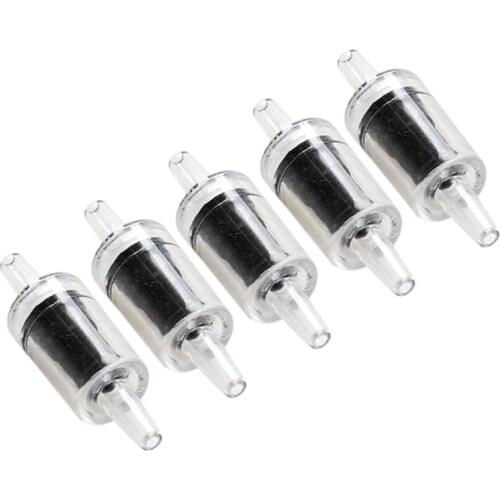 5pcs/10pcs One Way Aquarium Air Valve Non-return Check Valve Aquairum Accessories For Fish Tank Co2 System Air Pump Compressor