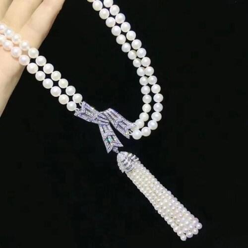 Her home popular AAA cubic zirconia chain necklace ,Torque brass base with gold plating womens accessarioes