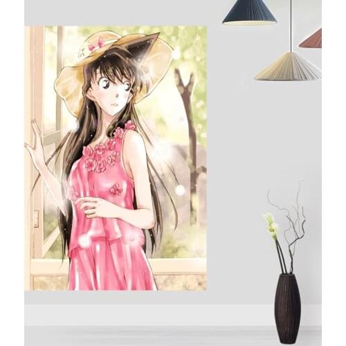 Custom Detective Conan Posters And Prints Wall Pictures For Living Room Modern Art Poster Home Wall Decor 20x30cm,27x40cm